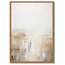 Indlæs billede til gallerivisning Quiet Reflection Plakat Plakana 21x30 cm (A4) Mørk egetræ