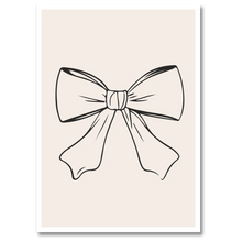 Indlæs billede til gallerivisning Ribbon No. 2 plakat Plakana 21x30 cm (A4) Hvid Egetræ