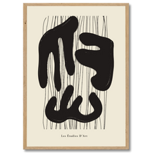 Indlæs billede til gallerivisning Sculptural Lines Plakat