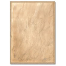 Indlæs billede til gallerivisning Silent Swirls Plakat Plakana 21x30 cm (A4) Egetræ