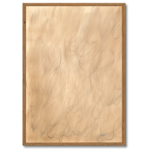 Indlæs billede til gallerivisning Silent Swirls Plakat Plakana 21x30 cm (A4) Mørk egetræ