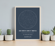 Indlæs billede til gallerivisning Stjernehimmel plakat Plakana