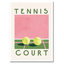 Indlæs billede til gallerivisning Tennis Court Plakat