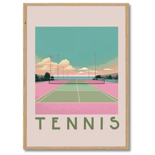 Indlæs billede til gallerivisning Tennis Plakat