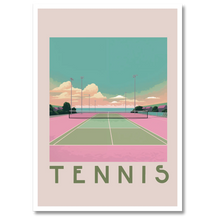 Indlæs billede til gallerivisning Tennis Plakat