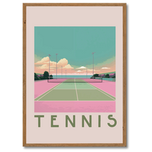 Indlæs billede til gallerivisning Tennis Plakat