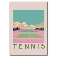 Indlæs billede til gallerivisning Tennis Plakat