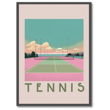 Indlæs billede til gallerivisning Tennis Plakat