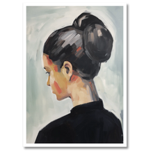 Indlæs billede til gallerivisning Woman In Black Plakat