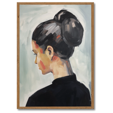 Indlæs billede til gallerivisning Woman In Black Plakat
