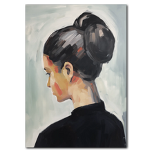 Indlæs billede til gallerivisning Woman In Black Plakat