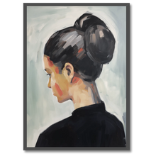 Indlæs billede til gallerivisning Woman In Black Plakat
