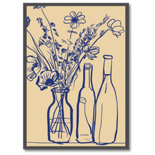 Indlæs billede til gallerivisning Everyday Bouquet Plakat Plakana 21x30 cm (A4) Sort egetræ