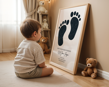 Indlæs billede til gallerivisning Footprint stjernehimmel plakat Plakana