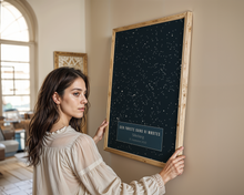 Indlæs billede til gallerivisning Fuld side stjernehimmelplakat Plakana