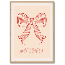 Indlæs billede til gallerivisning Just Lovely Plakat Plakana 21x30 cm (A4) Egetræ