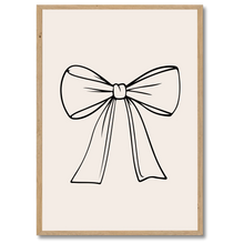 Indlæs billede til gallerivisning Ribbon No. 3 Plakat Plakana 21x30 cm (A4) Egetræ