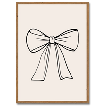 Indlæs billede til gallerivisning Ribbon No. 3 Plakat Plakana 21x30 cm (A4) Mørk egetræ