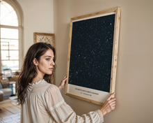 Indlæs billede til gallerivisning Stjernehimmelplakat simpel Plakana