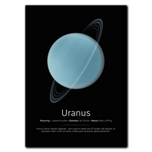 Indlæs billede til gallerivisning Uranus Plakat