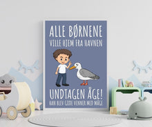 Indlæs billede til gallerivisning Alle Børnene - Måge Åge Plakana