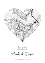 Indlæs billede til gallerivisning Bykort med former Plakana