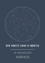 Indlæs billede til gallerivisning Stjernehimmel plakat Plakana