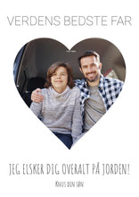 Indlæs billede til gallerivisning Verdens bedste far med billede Plakana