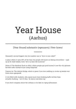 Indlæs billede til gallerivisning Sjov byplakat – Aarhus på engelsk Plakana
