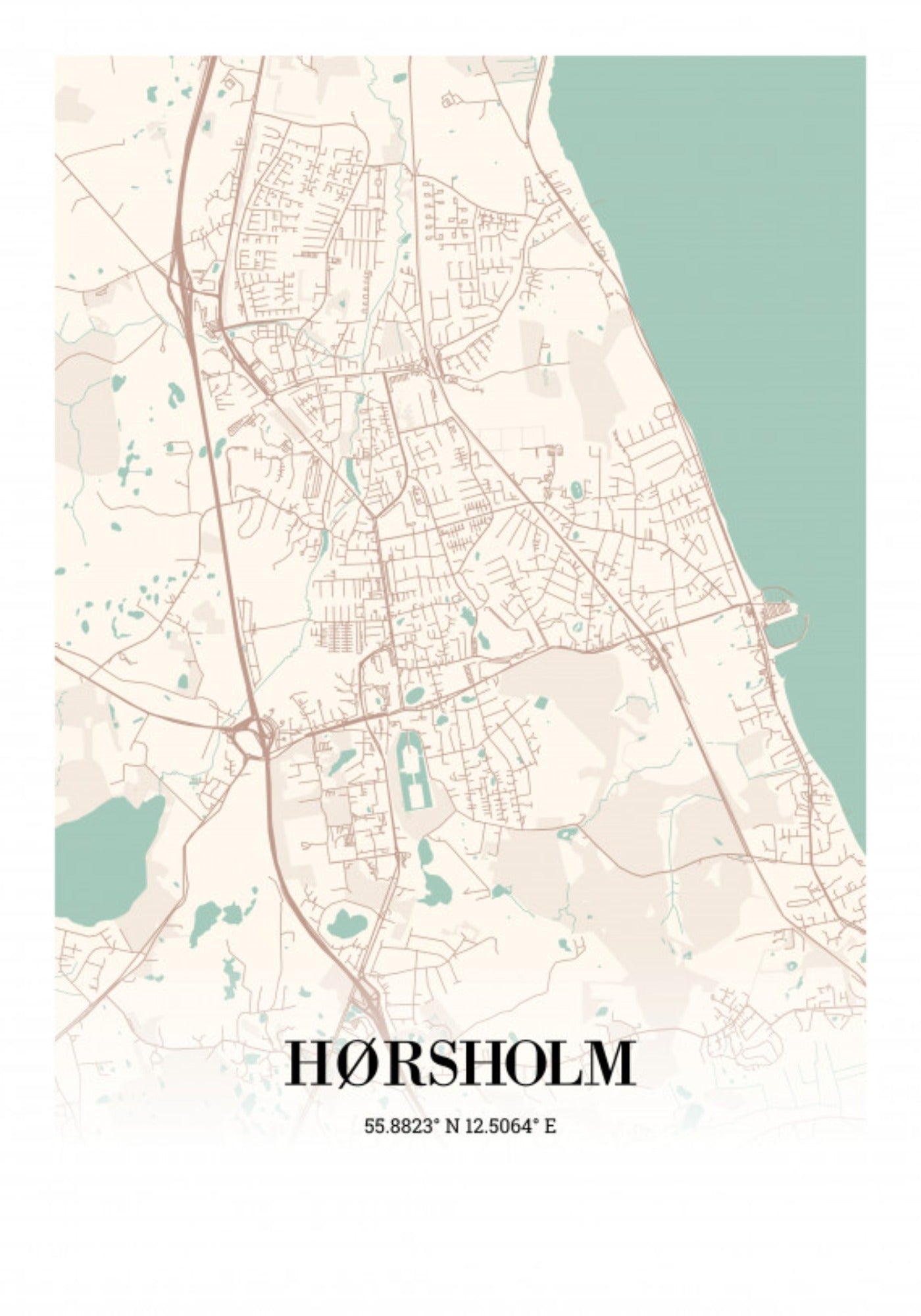 Hørsholm 21x30cm (A4)