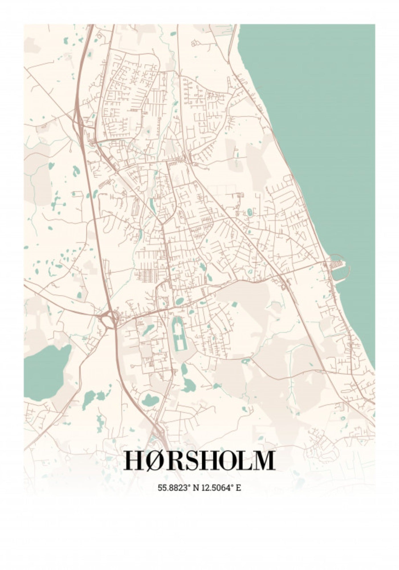 Hørsholm 60x84 cm (A1)