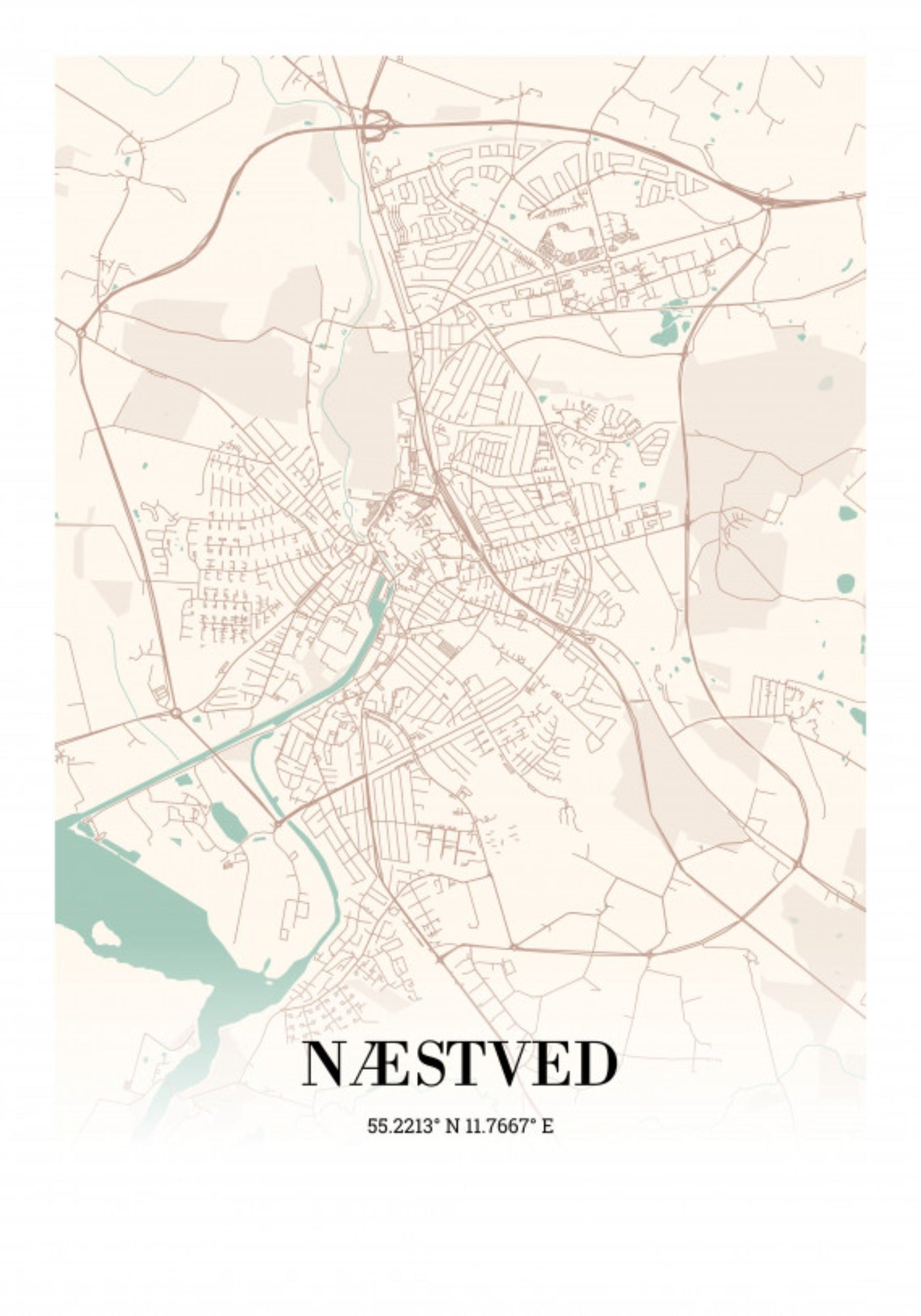 Næstved 21x30cm (A4)