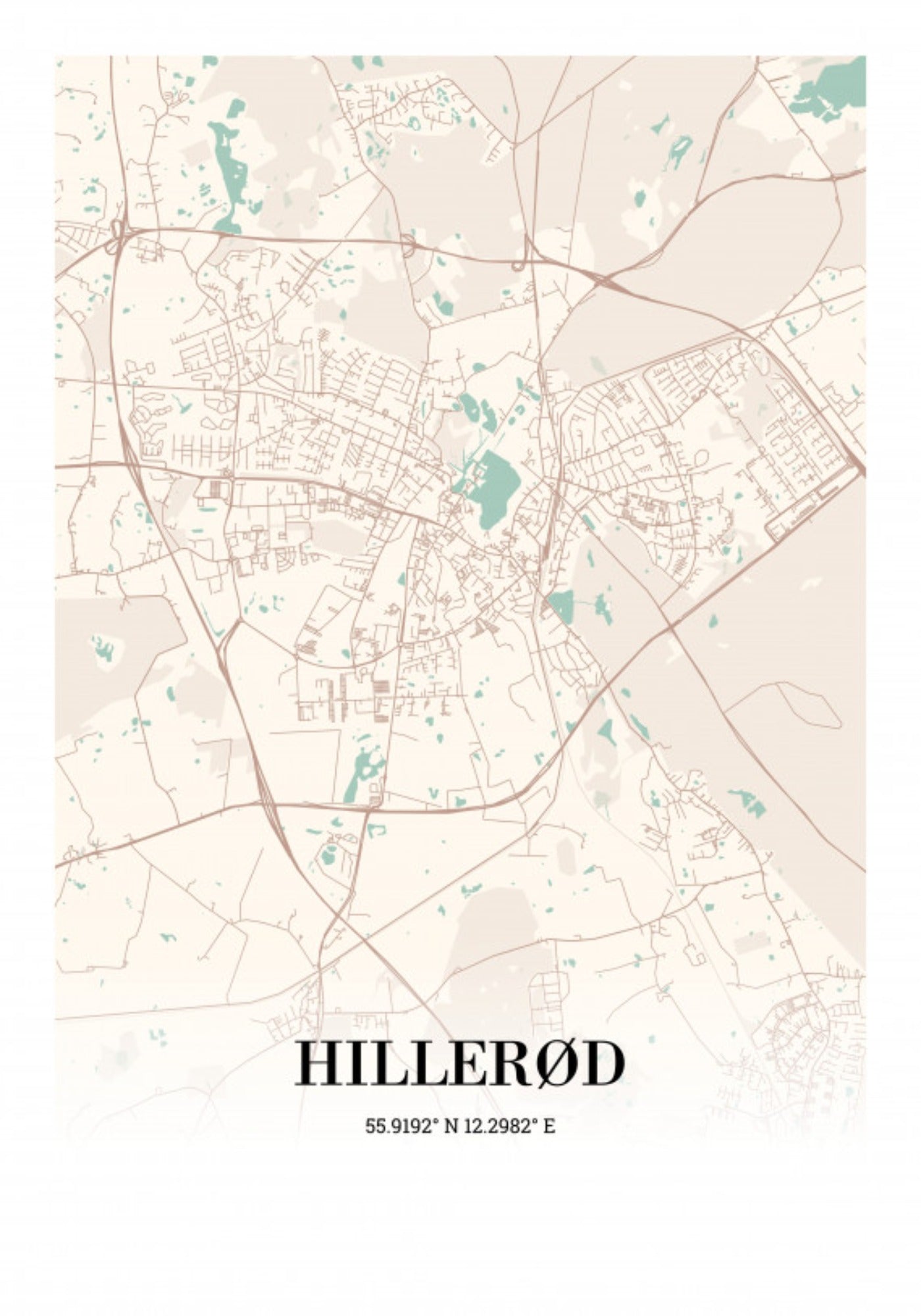 Hillerød 21x30cm (A4)