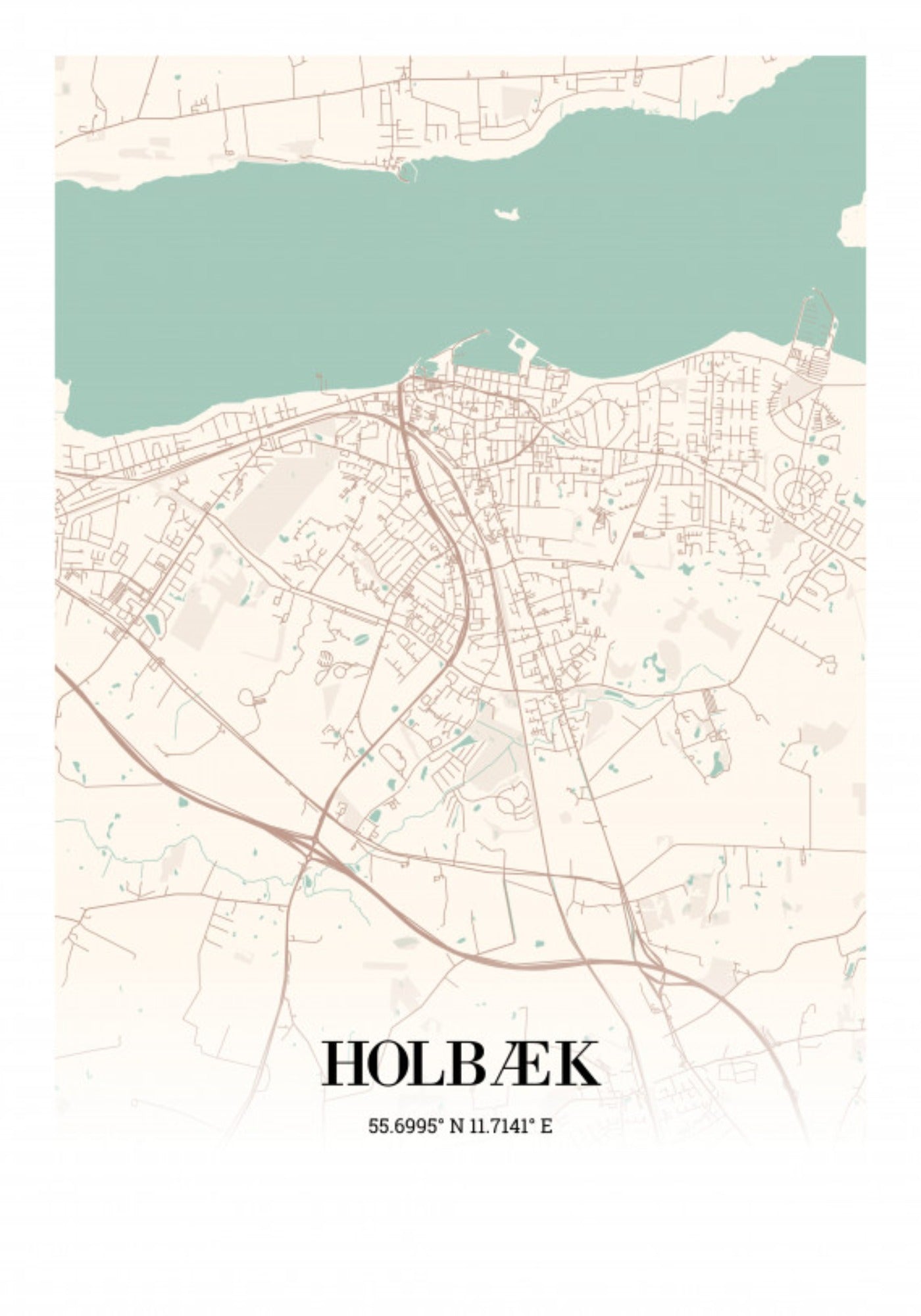 Holbæk 21x30cm (A4)