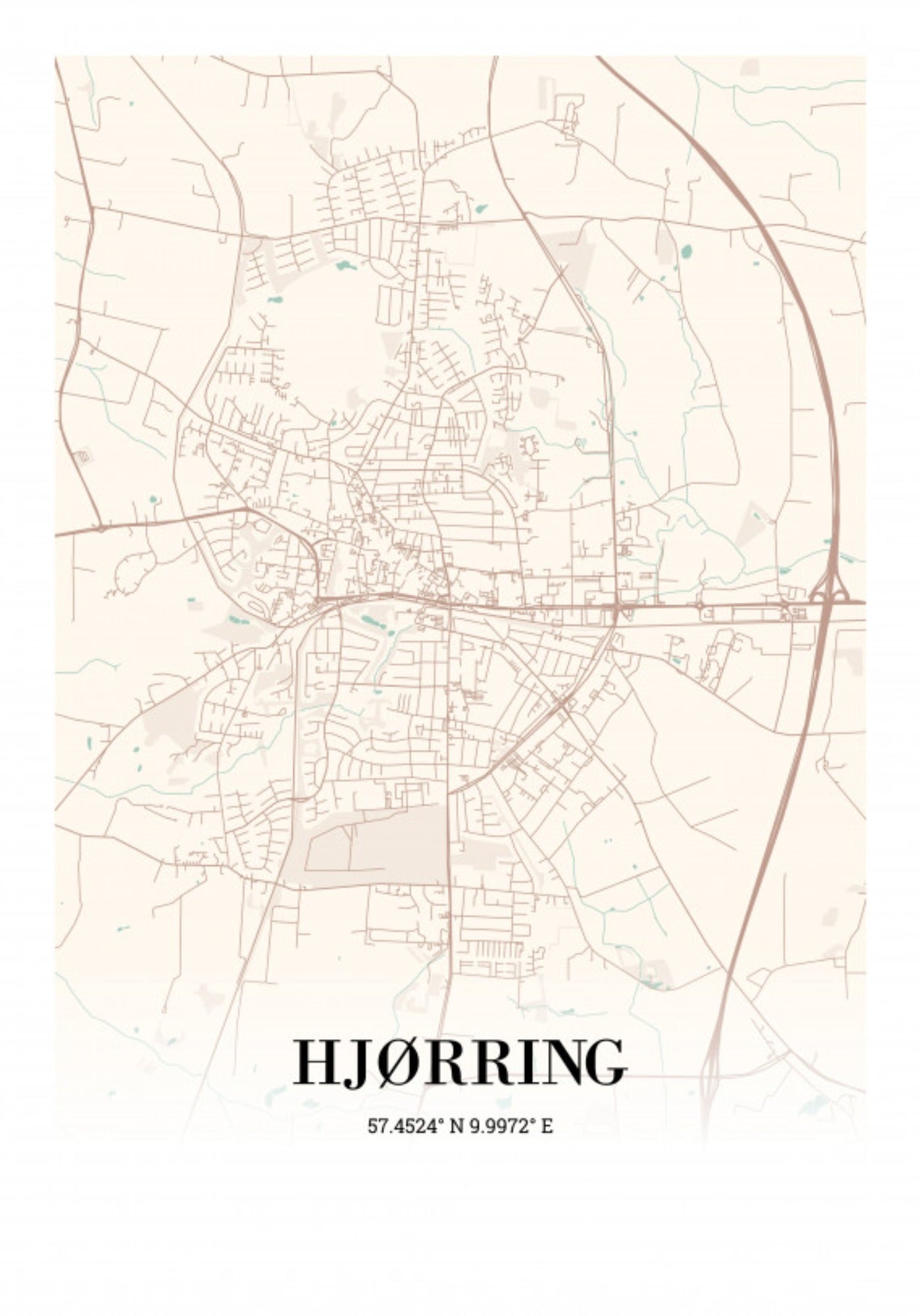 Hjørring 60x84 cm (A1)