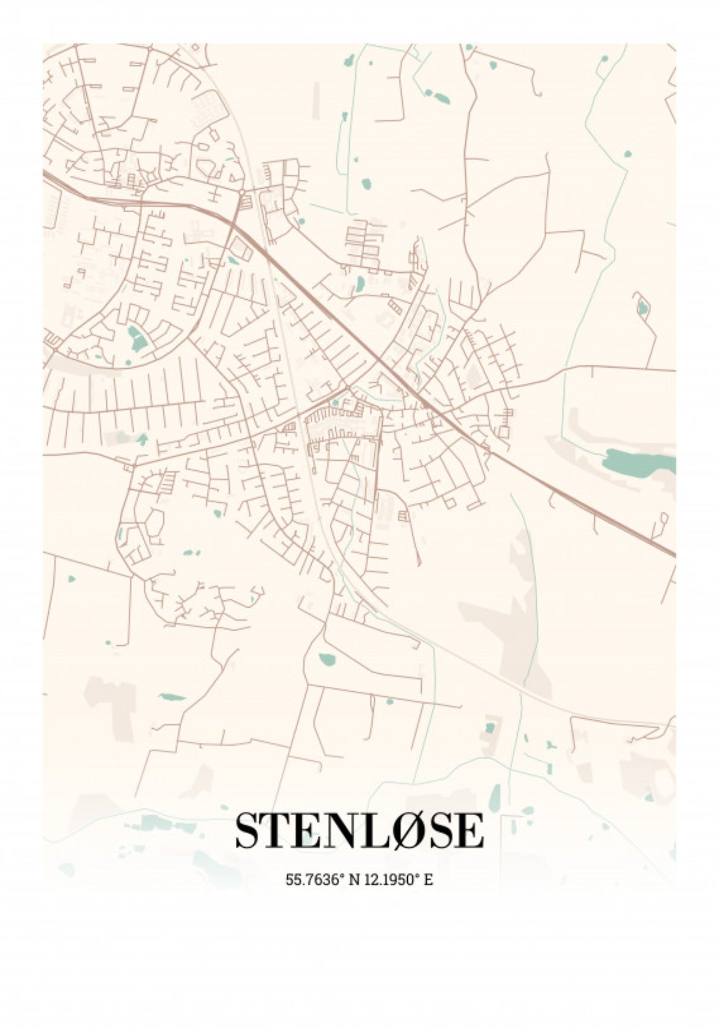 Stenløse 21x30cm (A4)