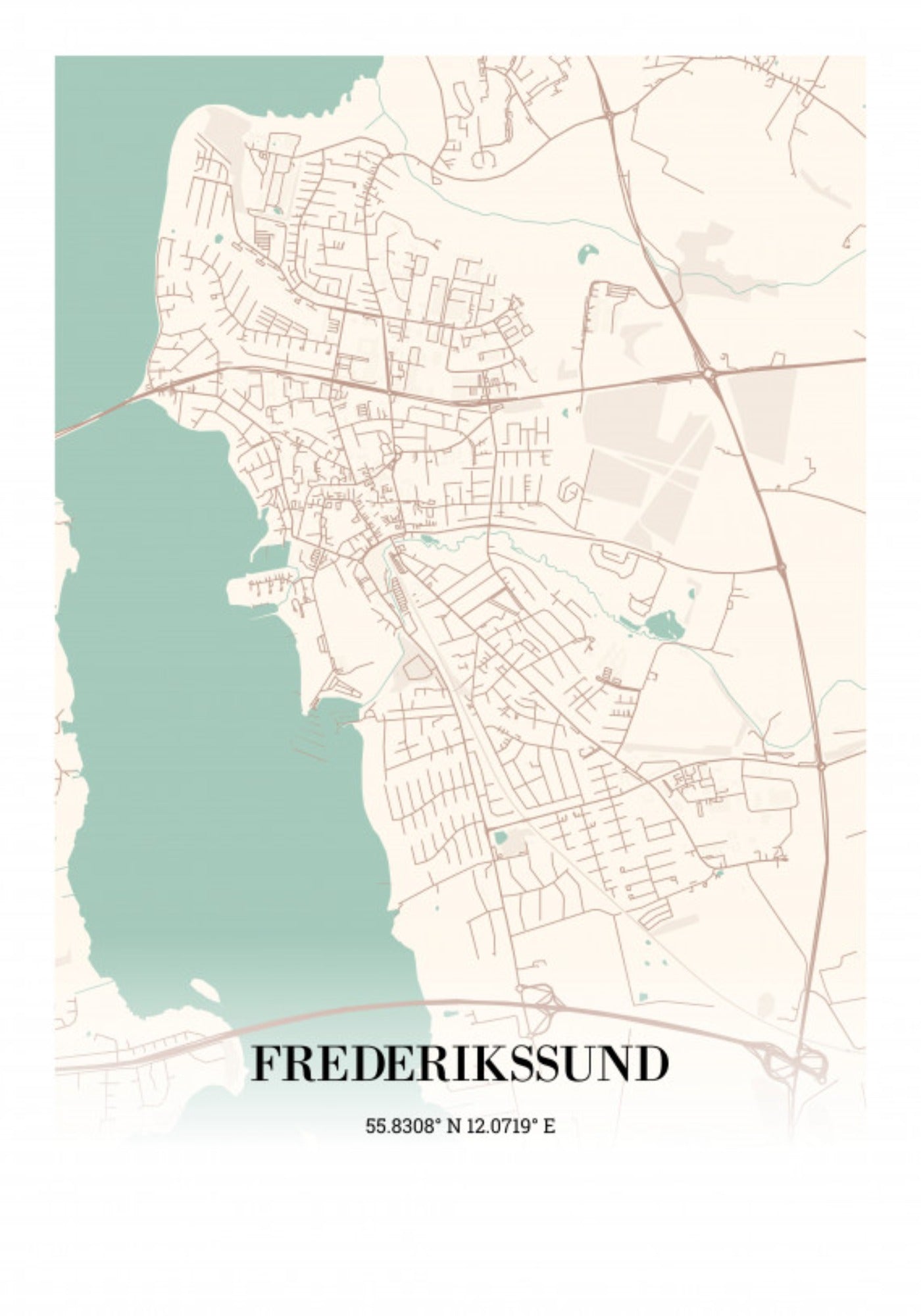 Frederikssund plakat 21x30cm (A4)