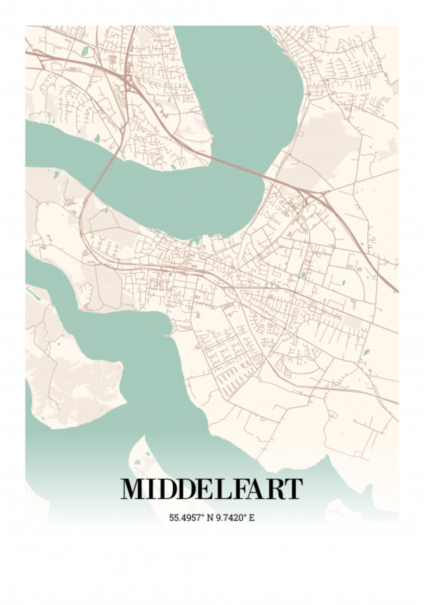 Middelfart 60x84 cm (A1)