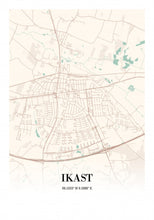 Indlæs billede til gallerivisning Ikast plakat by Plakana, 21x30cm (A4)
