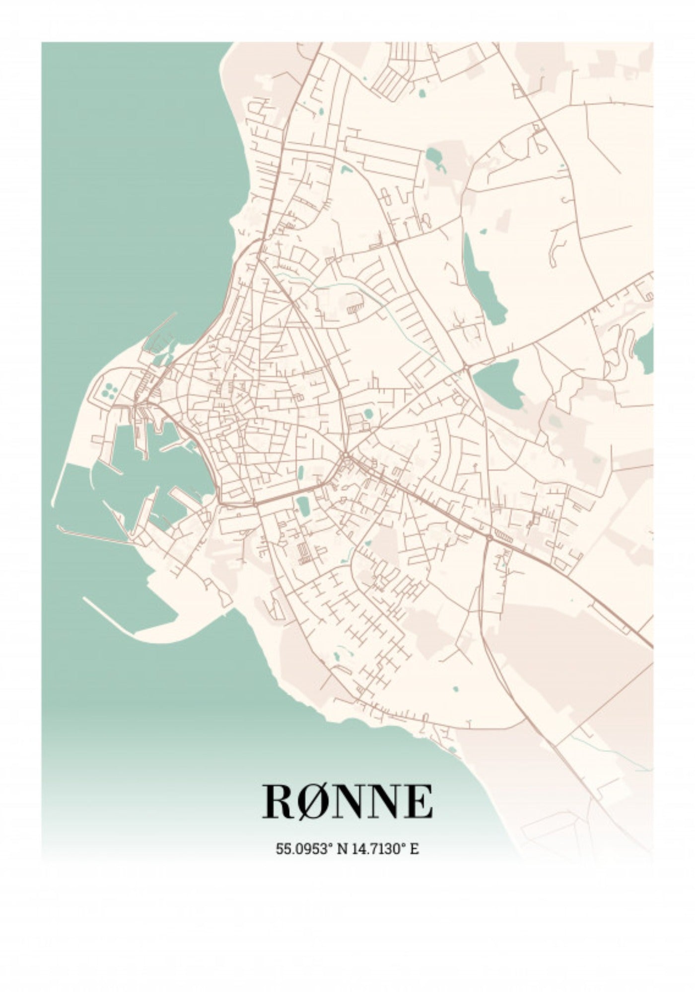 Rønne 21x30cm (A4)