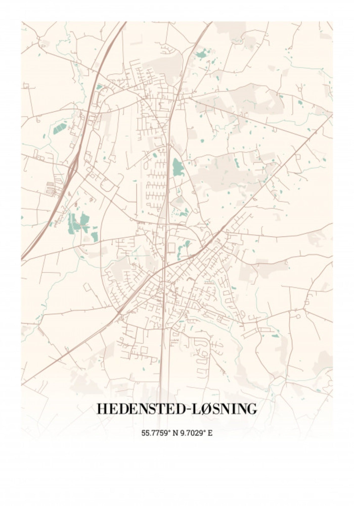 Hedensted-Løsning 21x30cm (A4)