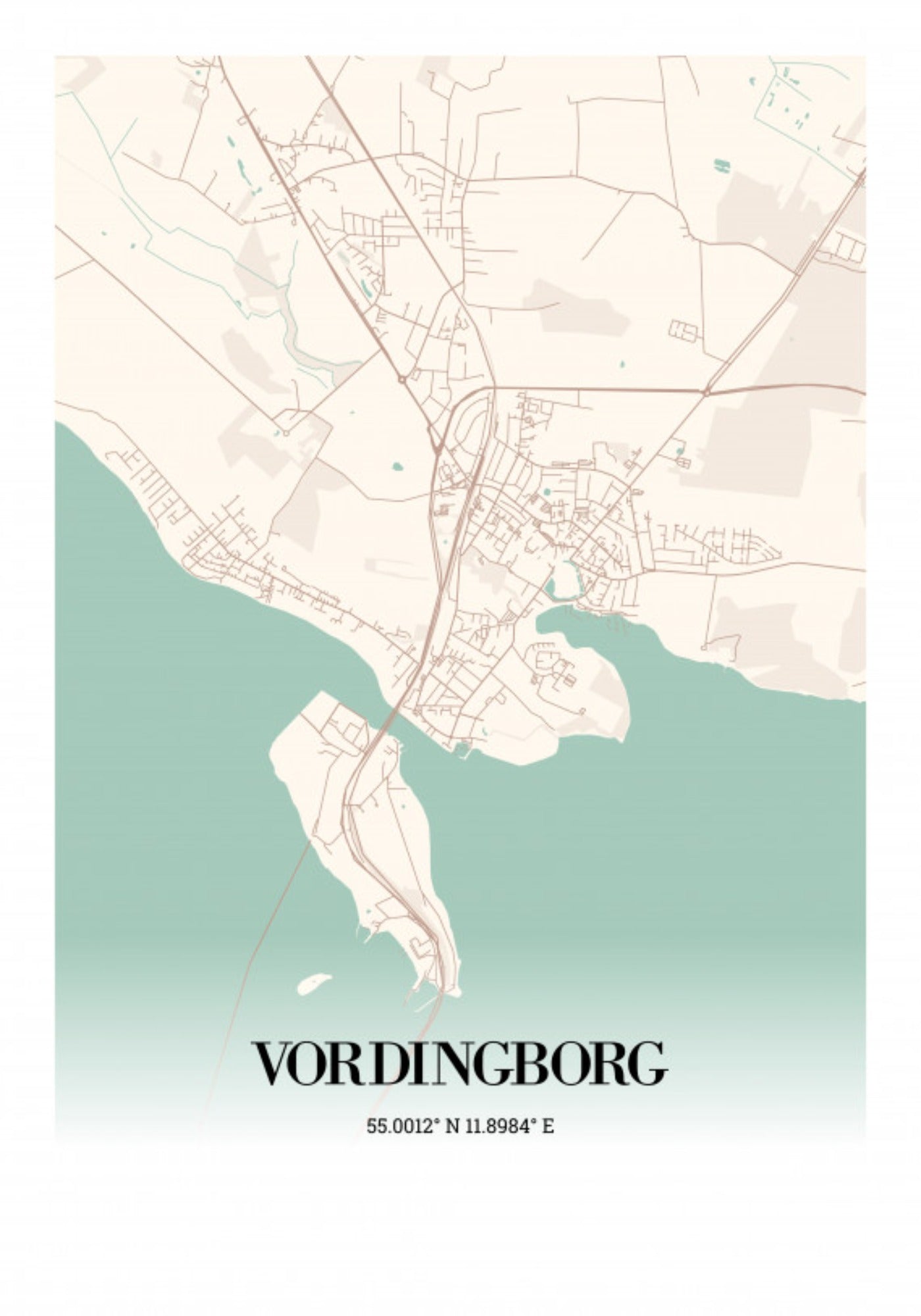 Vordingborg 21x30cm (A4)