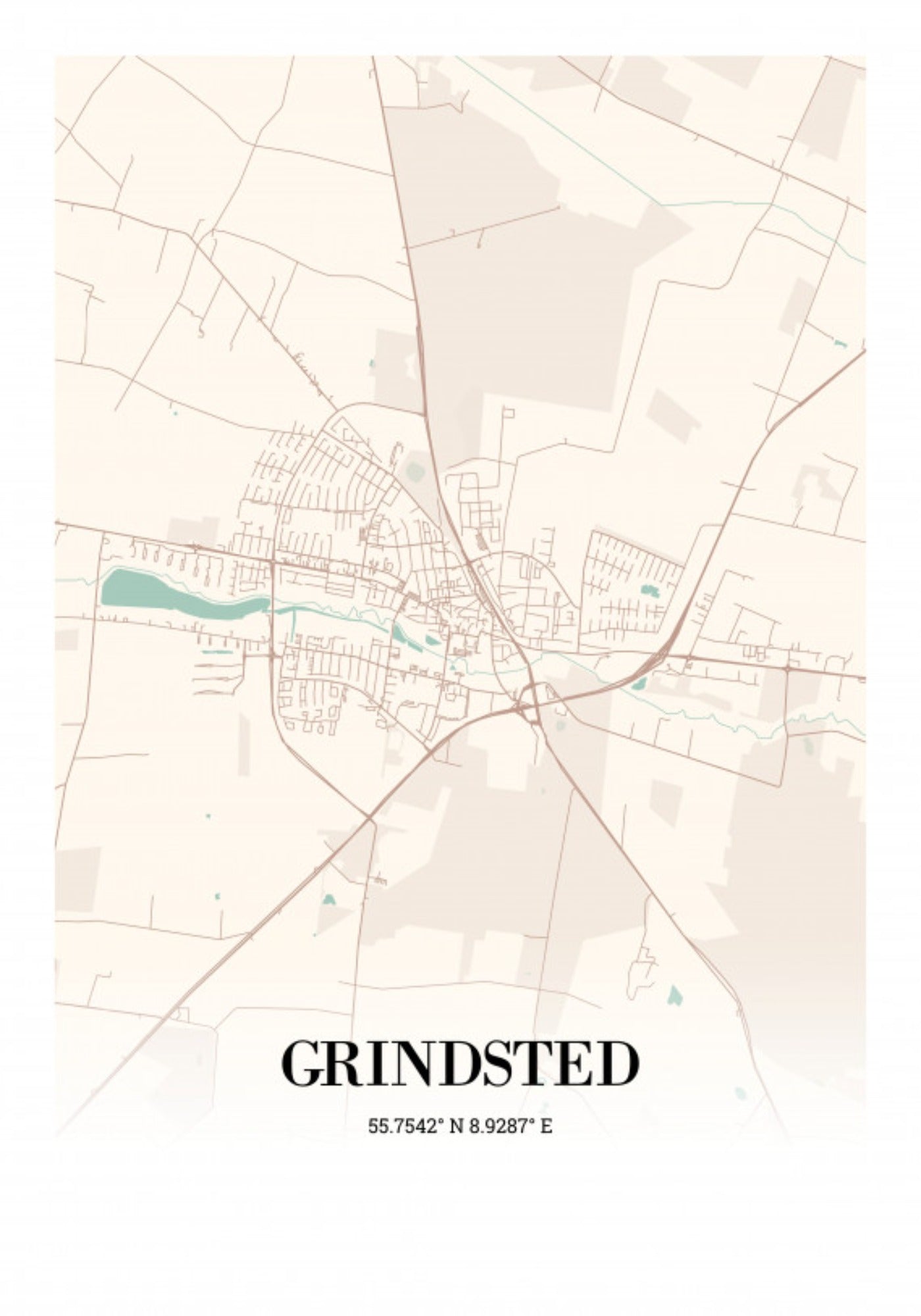Grindsted 60x84 cm (A1)