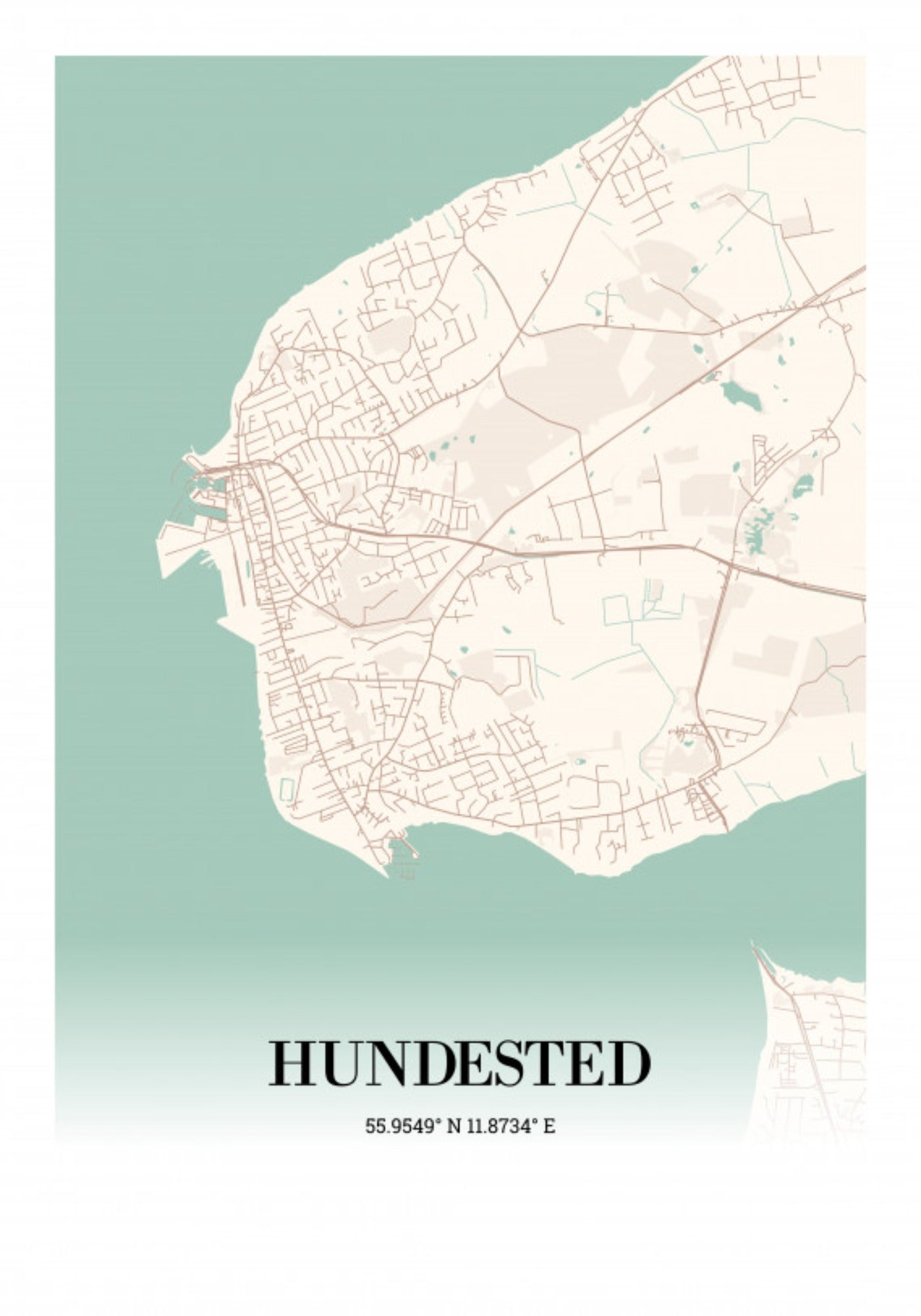 Hundested plakat 21x30cm (A4)