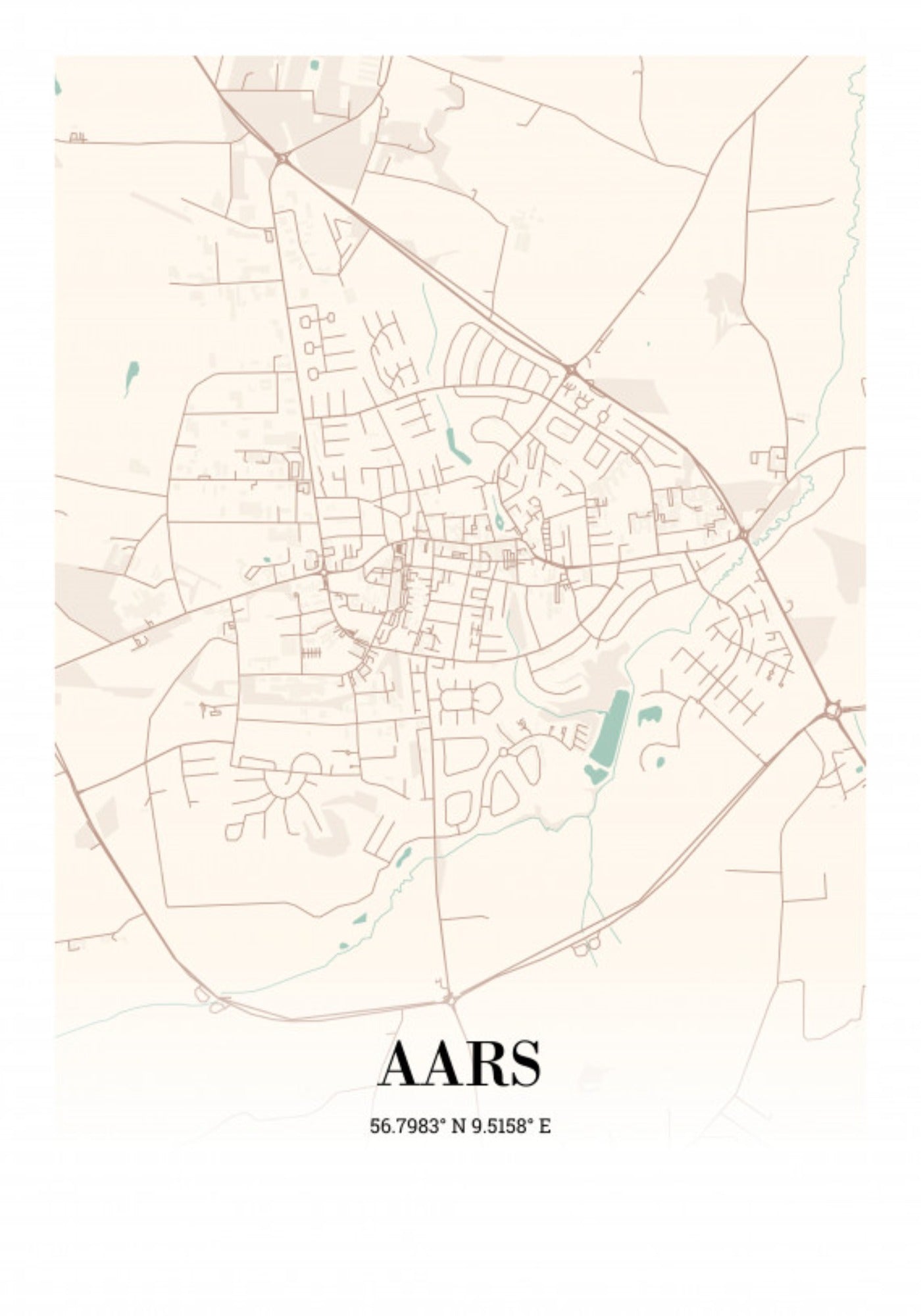 Aars plakat 50x70 cm (B2)