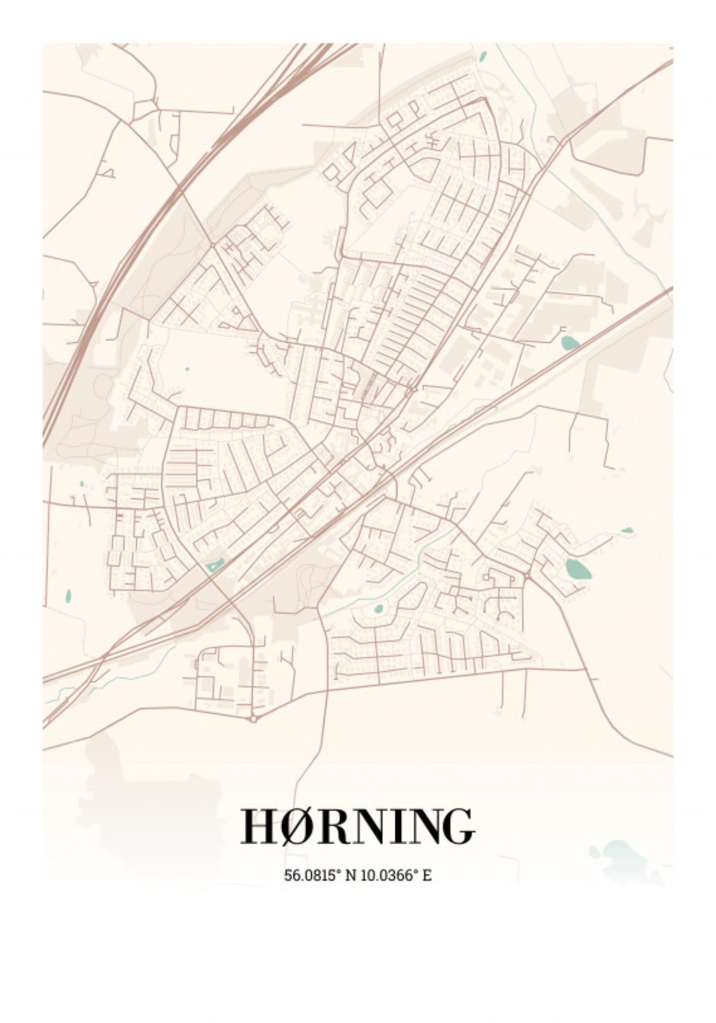 Hørning 21x30cm (A4)