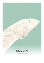 Indlæs billede til gallerivisning Skagen plakat by Plakana, 21x30cm (A4)
