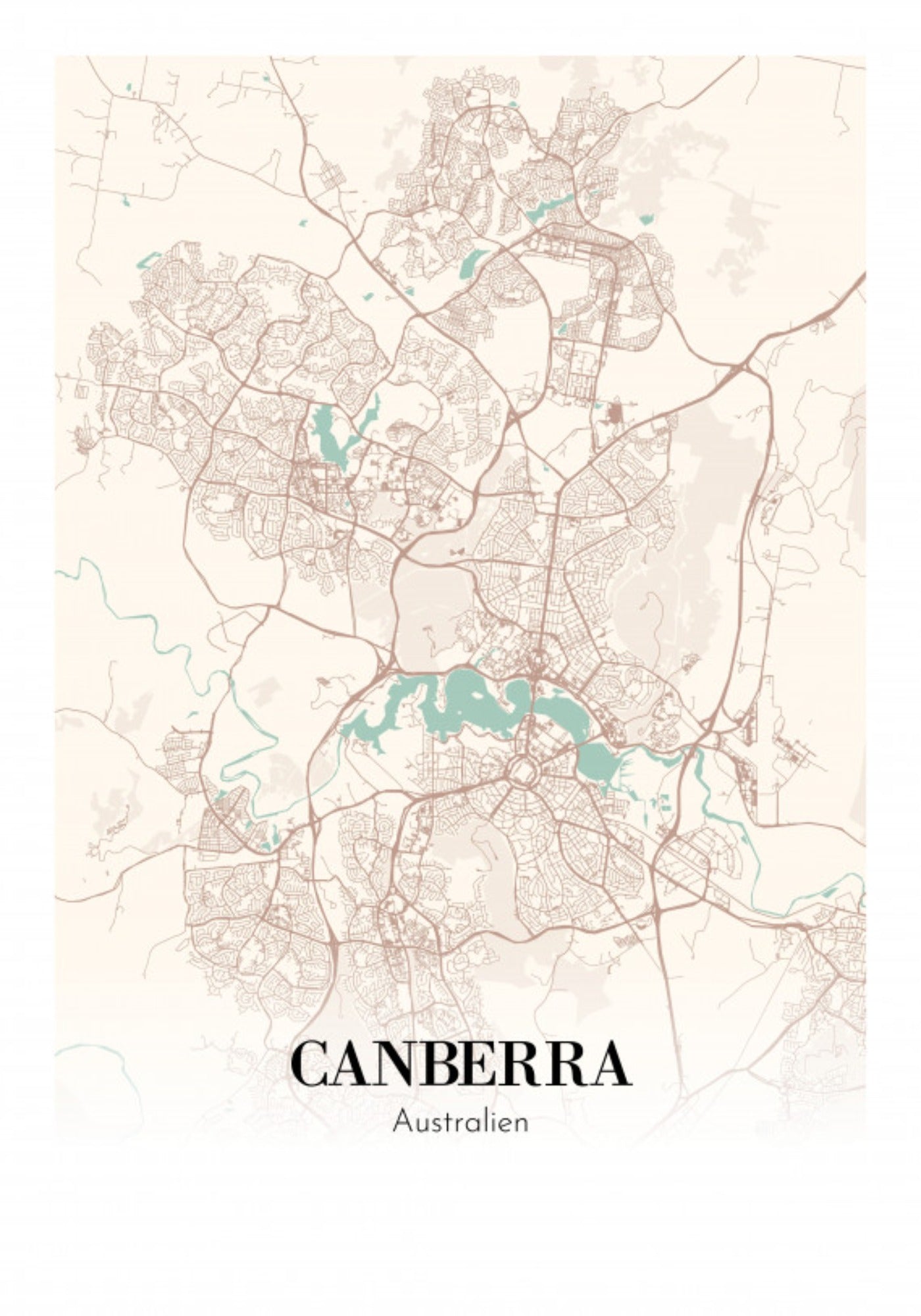 Canberra - Australien 21x30cm (A4)