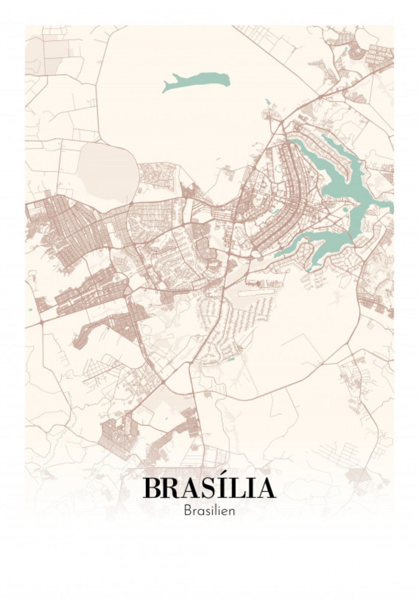 Brasília - Brasilien 21x30cm (A4)