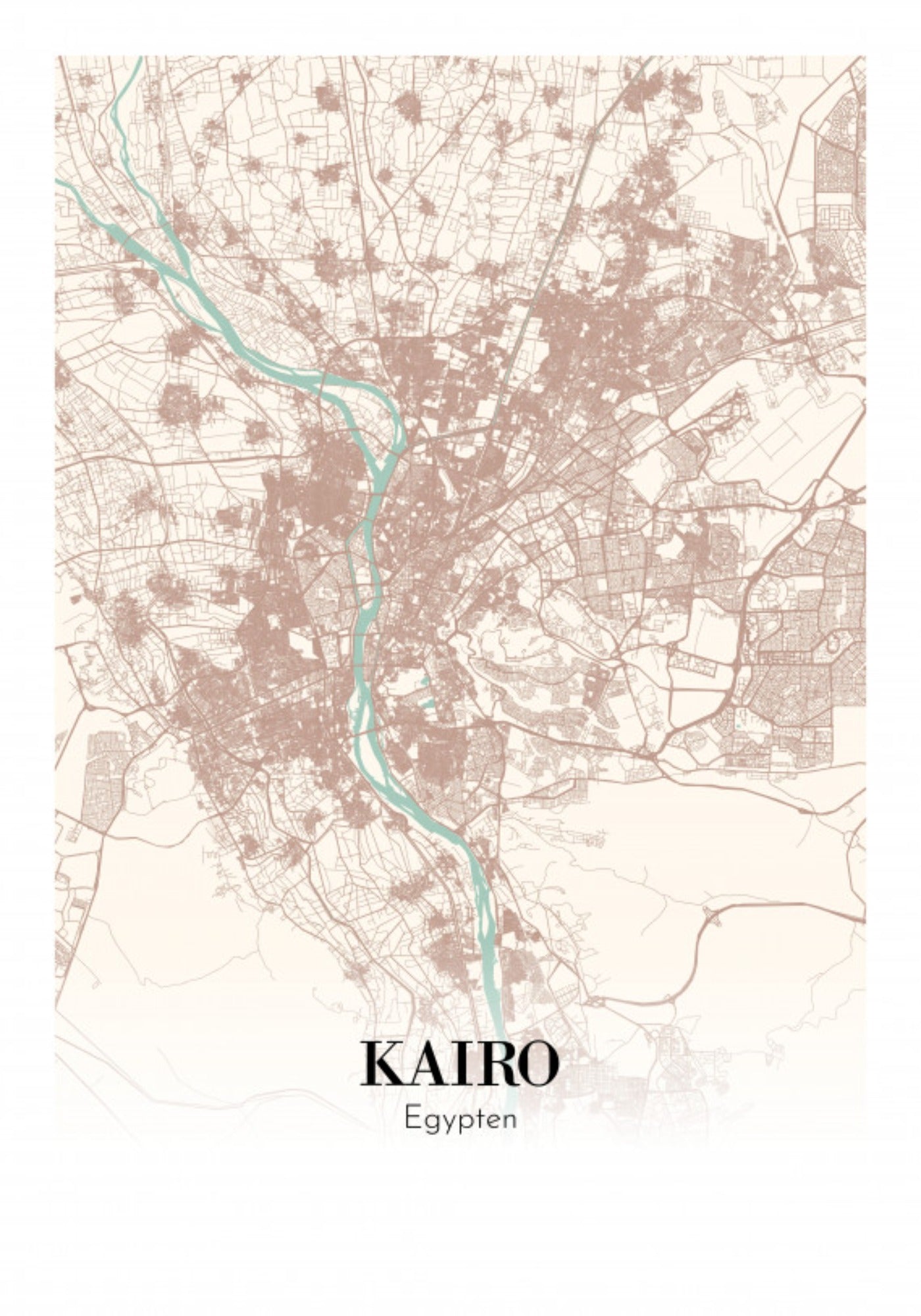 Kairo - Egypten 21x30cm (A4)